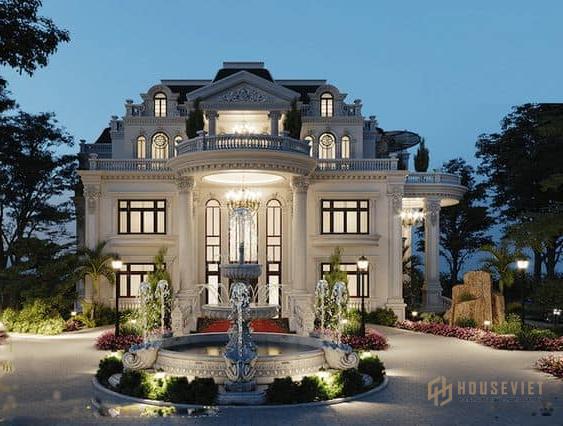 Mẫu Biệt Thự 2 Tầng Phong Cách Pháp | 10+ Mẫu Biệt Thự Đẹp Sang Trọng, Đẹp Nhất