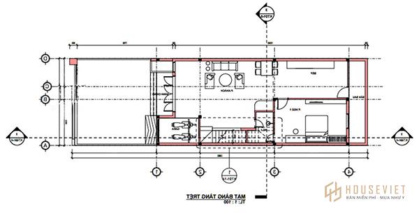 Hoàn thiện bản vẽ thiết kế nhà 2 tầng