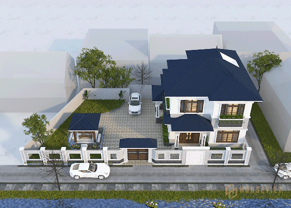 Nhà phố mặt tiền 8m