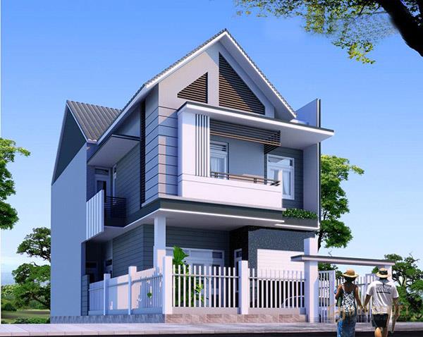 Nhà phố mặt tiền 8m