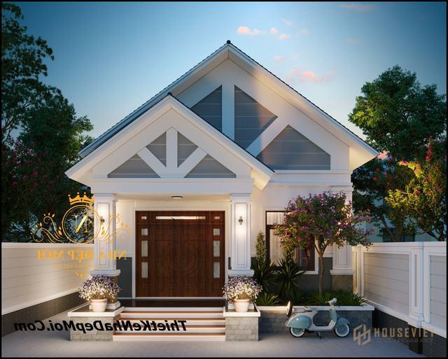 Nhà cấp 4 kiểu biệt thự