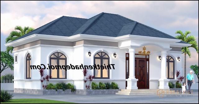 mẫu nhà trệt nông thôn