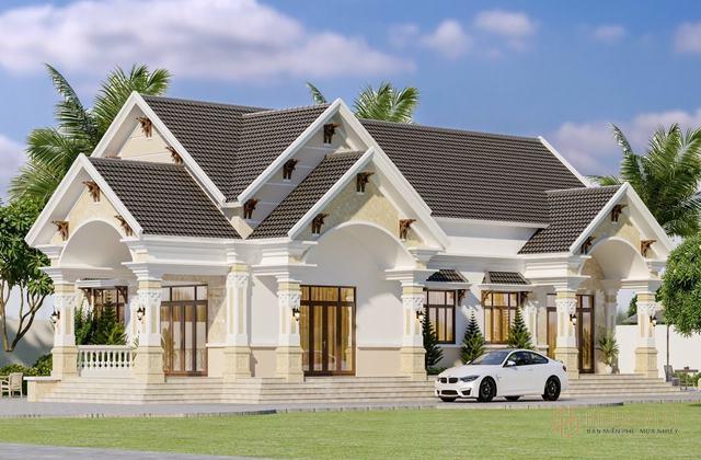 Nhà vườn đẹp hướng Đông nam