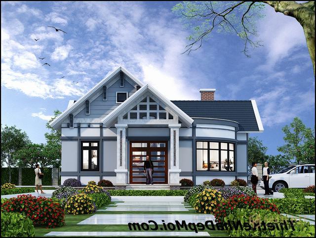 Nha vuon dep o nong thon 2019