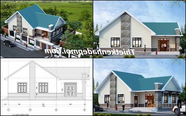 nhà đẹp kiểu Mỹ