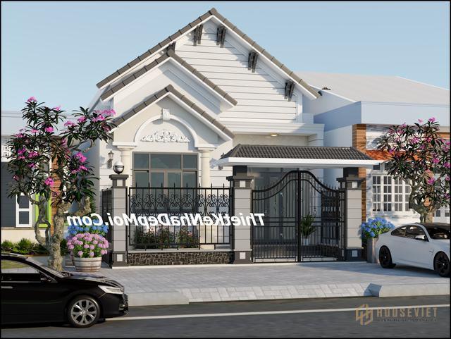 Thiết kế nhà trệt 7x15m