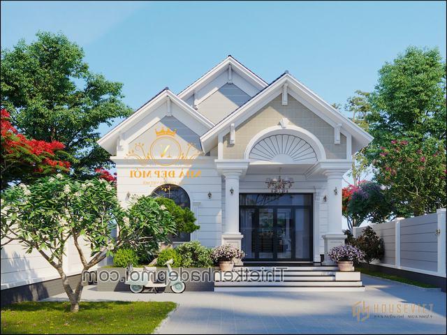 biệt thự mini cấp 4 mái thái