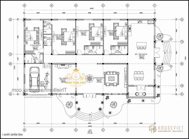 Biệt thự nhà vườn cấp 4 300m2