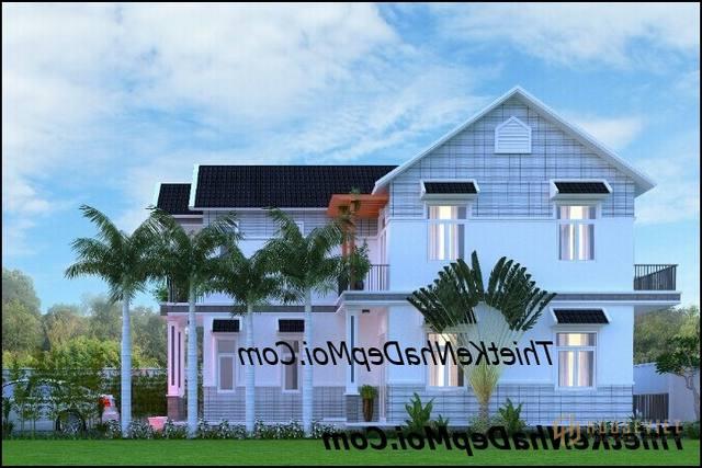 mau nha pho 2 tang mat tien 8m chu l 2017