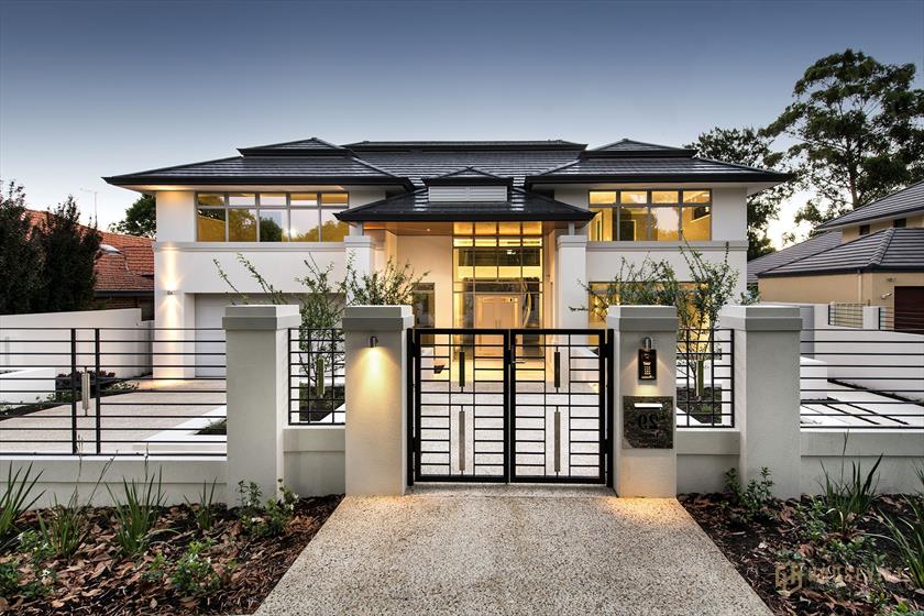 Thiết kế hàng rào biệt thự hiện đại, thể hiện đẳng cấp