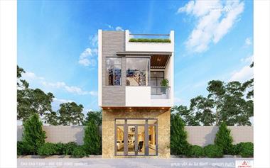 Mẫu Nhà Phố Hiện Đại 2 Tầng Trọn Gói - Anh Toàn Khách Ở Quảng Nam