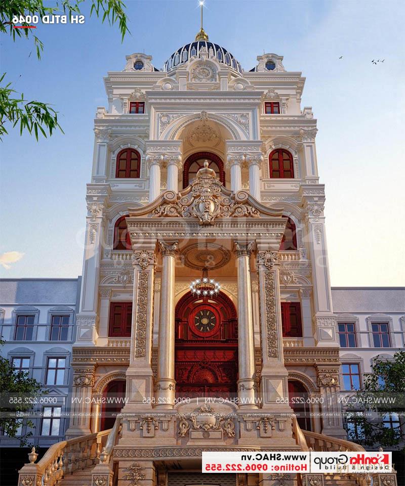 Thiết kế lâu đài cổ điển Châu Âu xa hoa trong từng chi tiết 