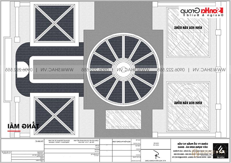 Cách bố trí công năng tối ưu của biệt thự lâu đài cổ mái thái có bể bơi tại Hà Nội 