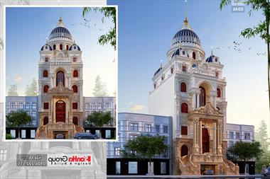 Lâu đài cổ điển 6 tầng có bể bơi 150m2 - SH BTLD 0046