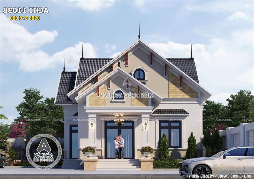 Không gian mẫu thiết kế biệt thự 1 tầng đẹp tại Cao Bằng