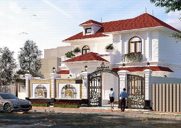 Mẫu thiết kế nhà 3 gian 2 chái