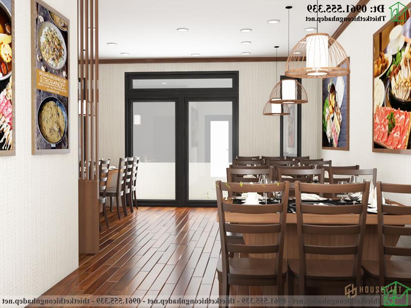 Phòng ăn chung tầng 3 NDNH5