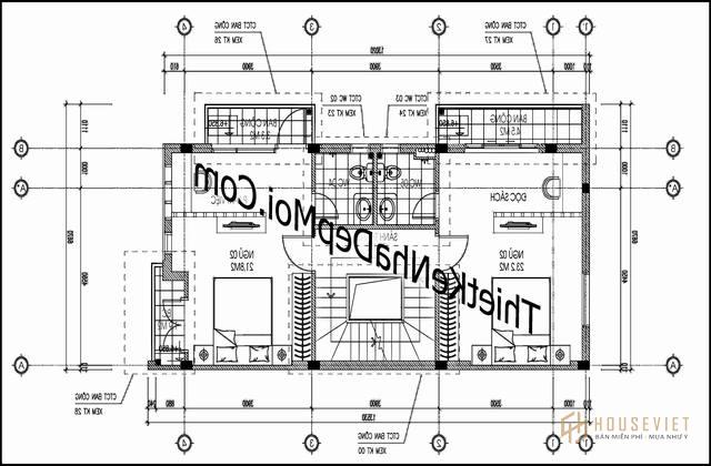 Nhà phố hai mặt tiền 3 tầng 90m2