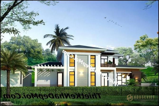 Một số hình ảnh nhà đẹp mái ngói ở nông thôn q