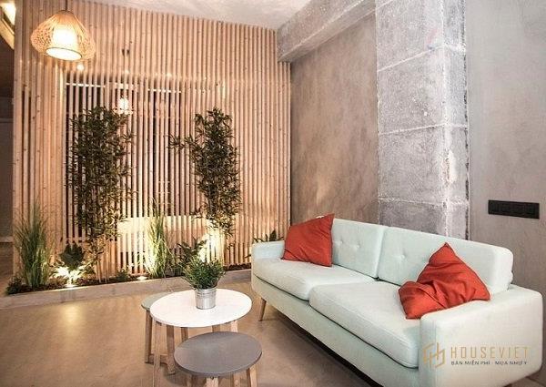 Vách ngăn còn có công dụng trang trí