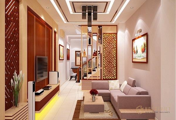 tạo chiều sâu cho không gian