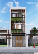 Mẫu Nhà Phố 3 Tầng Tone Màu Đen Trắng Tại Đà Nẵng - Khách hàng Chị Nhung