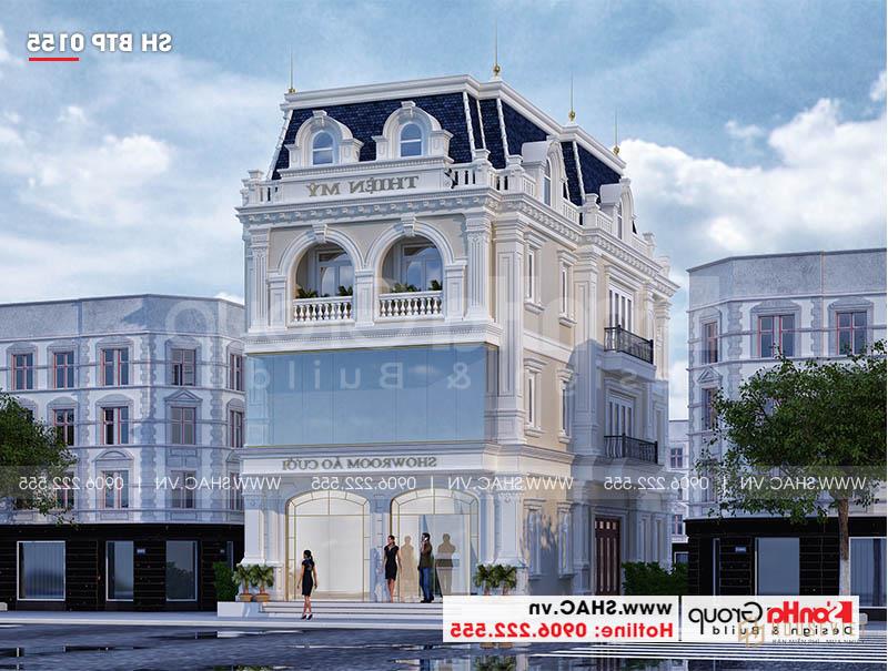 Mẫu biệt thự đẹp với mặt tiền tân cổ điển được bài trí khéo léo và sáng tạo 