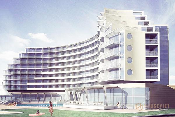 Tiêu chuẩn thiết kế khách sạn 5 sao với kiến ​​trúc lạ mắt