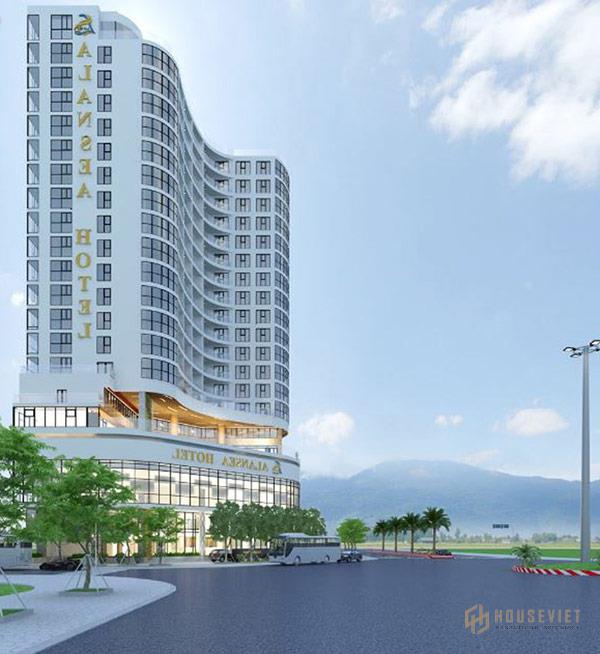 Kiểu dáng lượn sóng của thiết kế khách sạn 5 sao