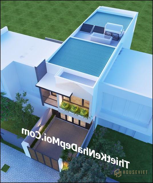 2-storey 3-bedroom tube house 5x16m