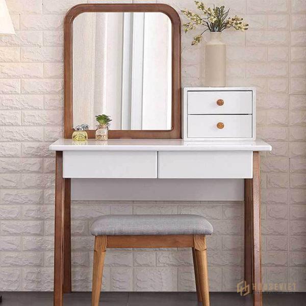 Giá bàn trang điểm phụ thuộc vào nhiều yếu tố như kiểu dáng, chất liệu