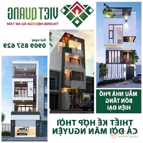 Đắm mình trước vẻ đẹp của nhà phố 4 tầng