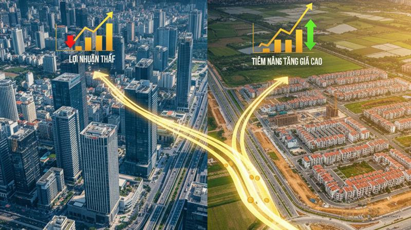 Xu Hướng Dịch Chuyển Dòng Tiền Bất Động Sản 2025: Vùng Ven Có Tiếp Tục "Nóng"?