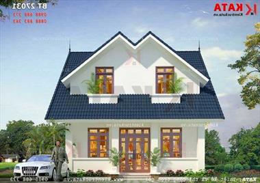 Tham khảo mẫu biệt thự 80m2 và cách tính chi phí xây dựng