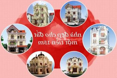 Gợi ý 550 mẫu nhà đẹp cho đất mặt tiền 15m được lòng rất nhiều gia chủ