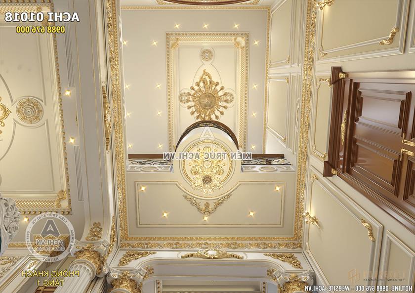 Cận cảnh thiết kế chi tiết các mẫu đẹp theo phong cách tân cổ điển cầu kỳ và xa hoa