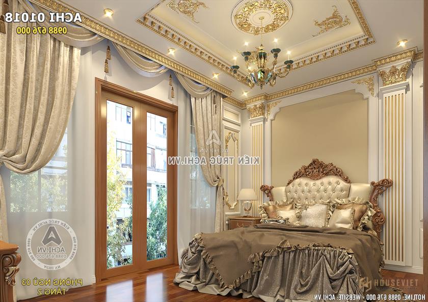 View đẹp từ phòng ngủ tầng 2 rất thoáng với nhiều cửa sổ lớn nhỏ.