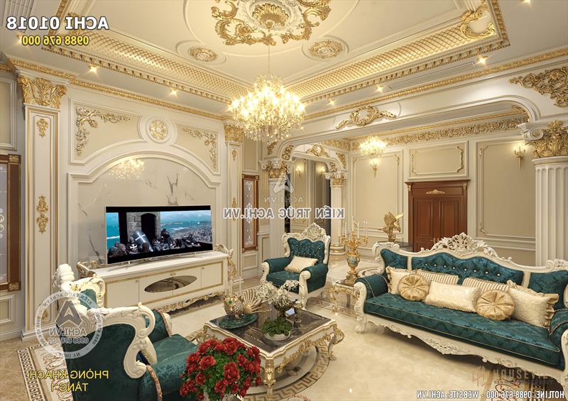 Thiết kế nội thất tân cổ điển đẹp tại Bình Dương - ACHI 01018