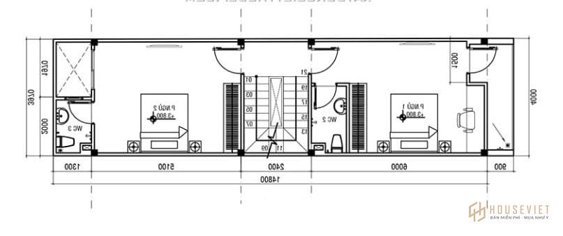 Thiết kế nhà 3 tầng 4x15 Thiết kế nhà 3 tầng 4x15