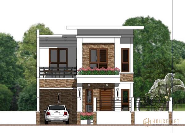 Nhà 2 tầng 7x10m