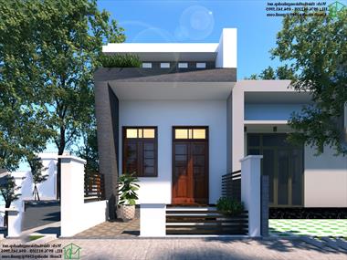 Các mẫu nhà cấp 4 gác lửng đẹp năm 2021