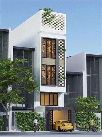 Mẫu nhà phố hiện đại 3 tầng 5x12m.