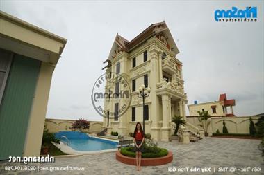 Cần lưu ý những điều gì khi thiết kế biệt thự có bể bơi?