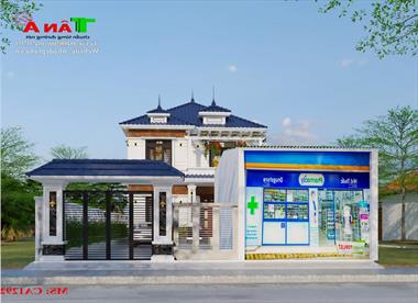 Tham khảo thêm mẫu nhà 2 tầng kiểu Nhật đẹp tại Phú Thọ - MS: CA1292