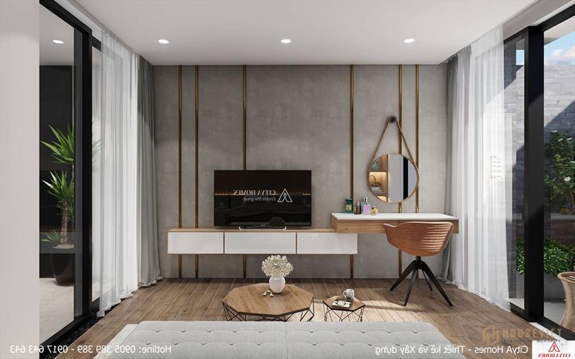 Thiết kế nội thất phòng Master đẹp