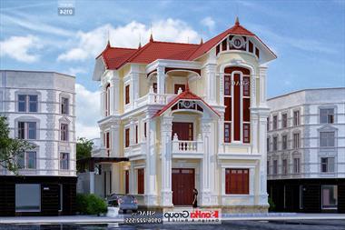 Biệt thự tân cổ điển 5 phòng ngủ tại Quảng Ninh rộng 130m2 - SH BTP 0154