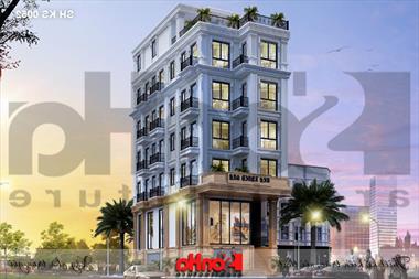 Mẫu thiết kế khách sạn tân cổ điển tiêu chuẩn 3 sao tại Vũng Tàu - SH KS 0052