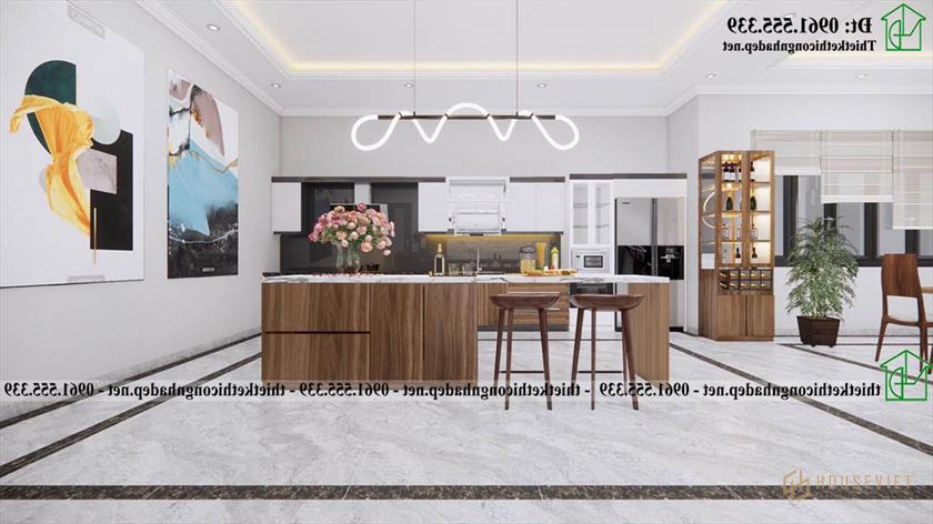 Mẫu Biệt Thự 3 Tầng Mái Nhật 11x19m Tại Ninh Bình Ndbt3t30