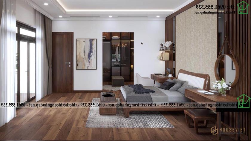 Mẫu Biệt Thự 3 Tầng Mái Nhật 11x19m Tại Ninh Bình Ndbt3t30