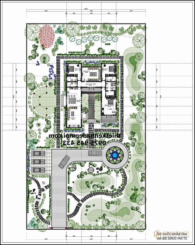 Bạn đã lên kế hoạch cho ngôi nhà được biết rằng tầng 1 là 300m2